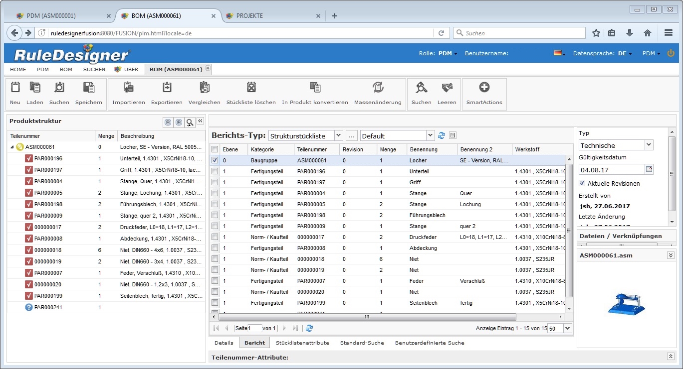 RuleDesigner MultiTab