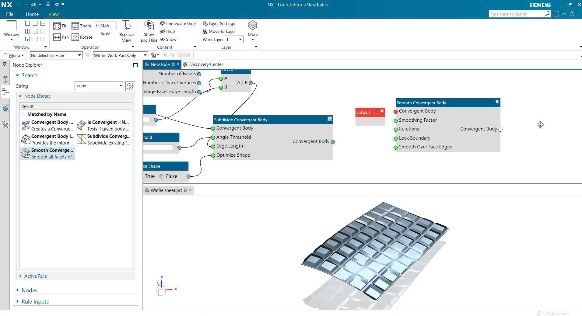 NX2206 algorithmic feature